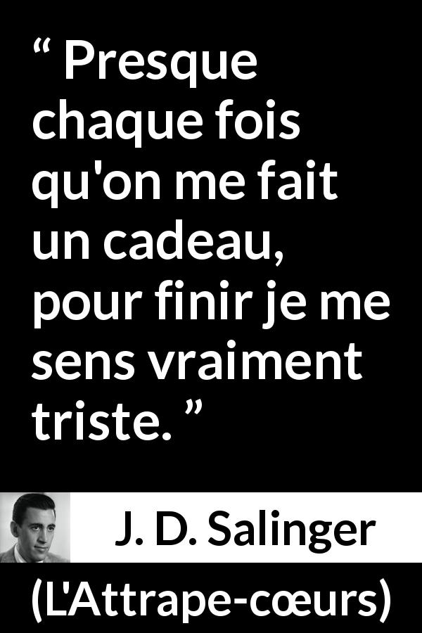 Entrez sans frapper - « L'Attrape-cœurs » de J. D. Salinger - 14/09/2023