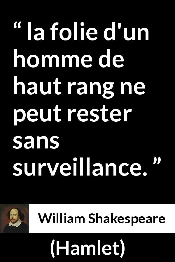 La Folie D Un Homme De Haut Rang Ne Peut Rester Sans Surveillance Kwize