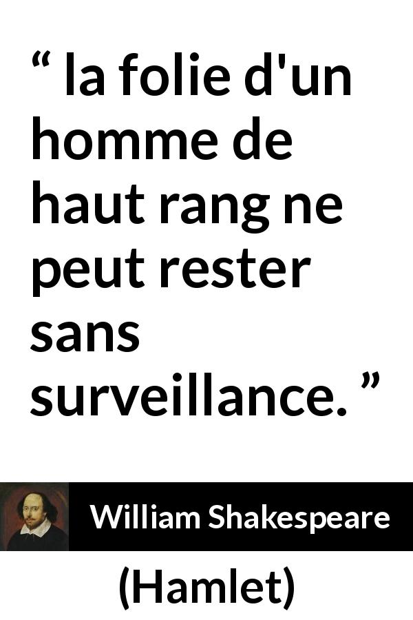 La Folie D Un Homme De Haut Rang Ne Peut Rester Sans Surveillance Kwize